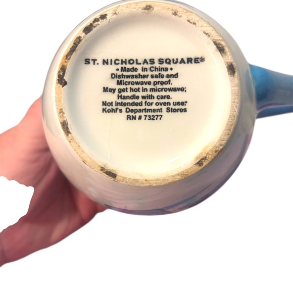 St. Nicholas Square “Winter Wonderland” Snowman Coffee Mug - Picture 2 of 11